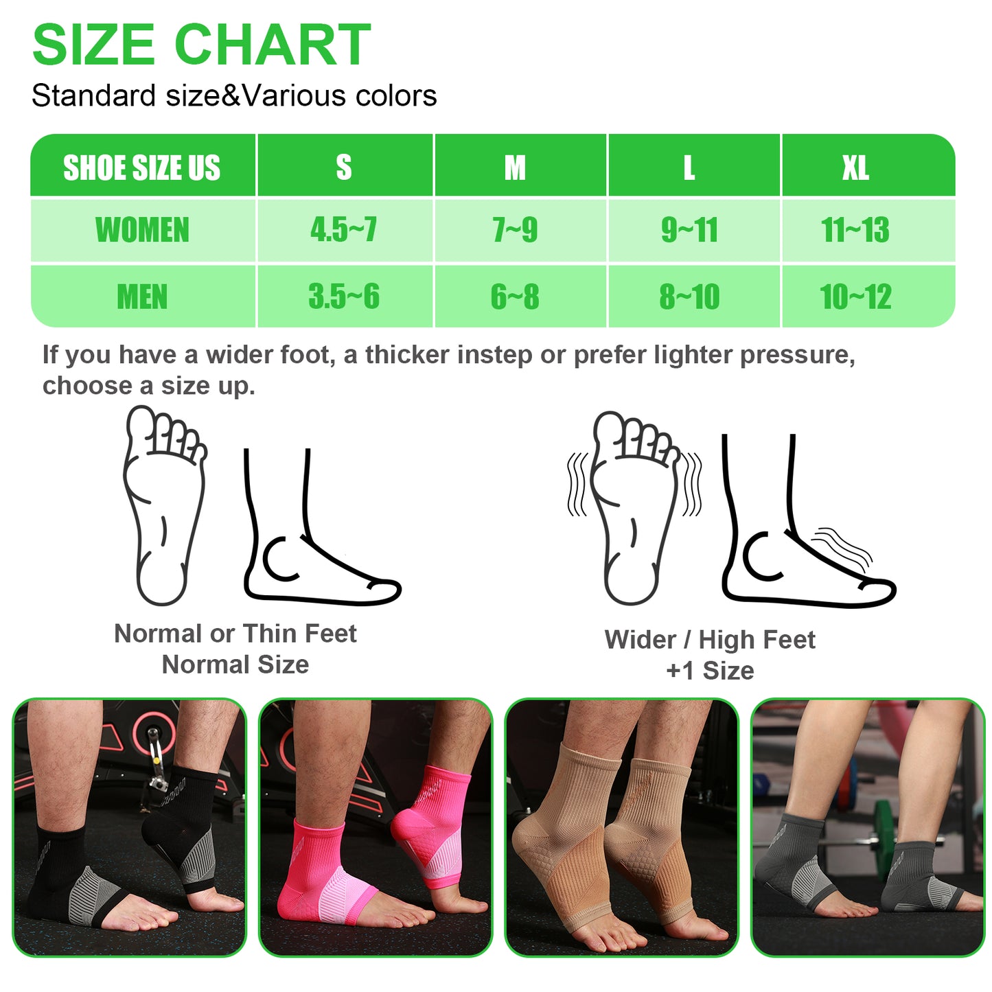 Kolevape 4 Mixed Colors Neuropathy Socks for Women & Men,Nano Socks,Compression Socks